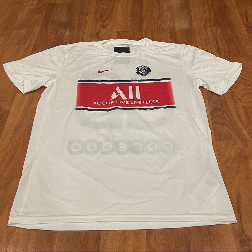 Lionel Messi PSG Jersey T-Shirt Nike New Soccer Multiple Sizes